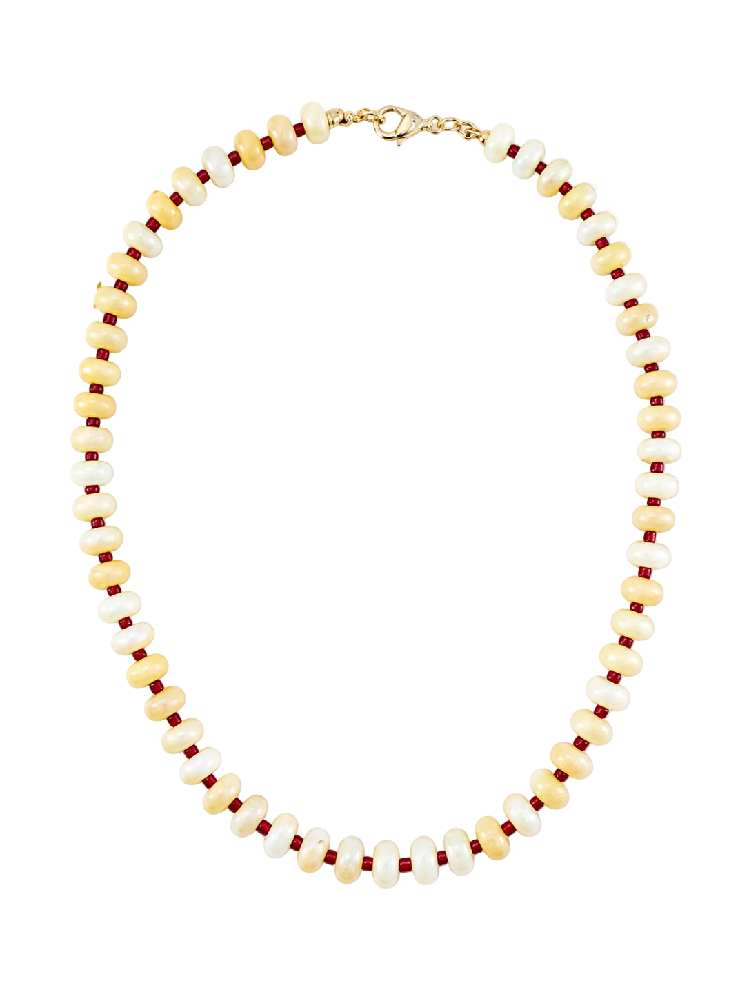 Praline Beaded Necklace