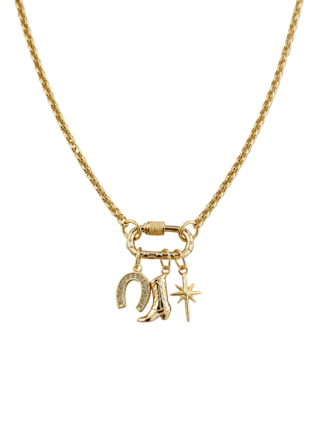 Wild Spirit Carabiner Necklace