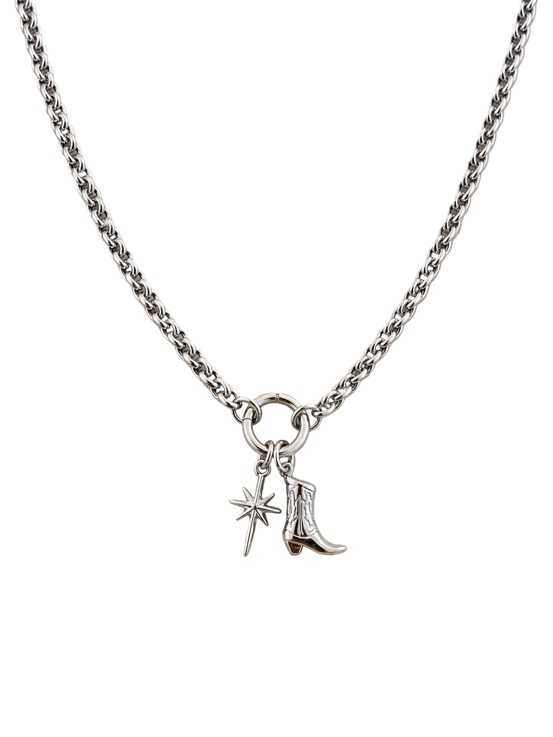 Rodeo Nights Carabiner Necklace