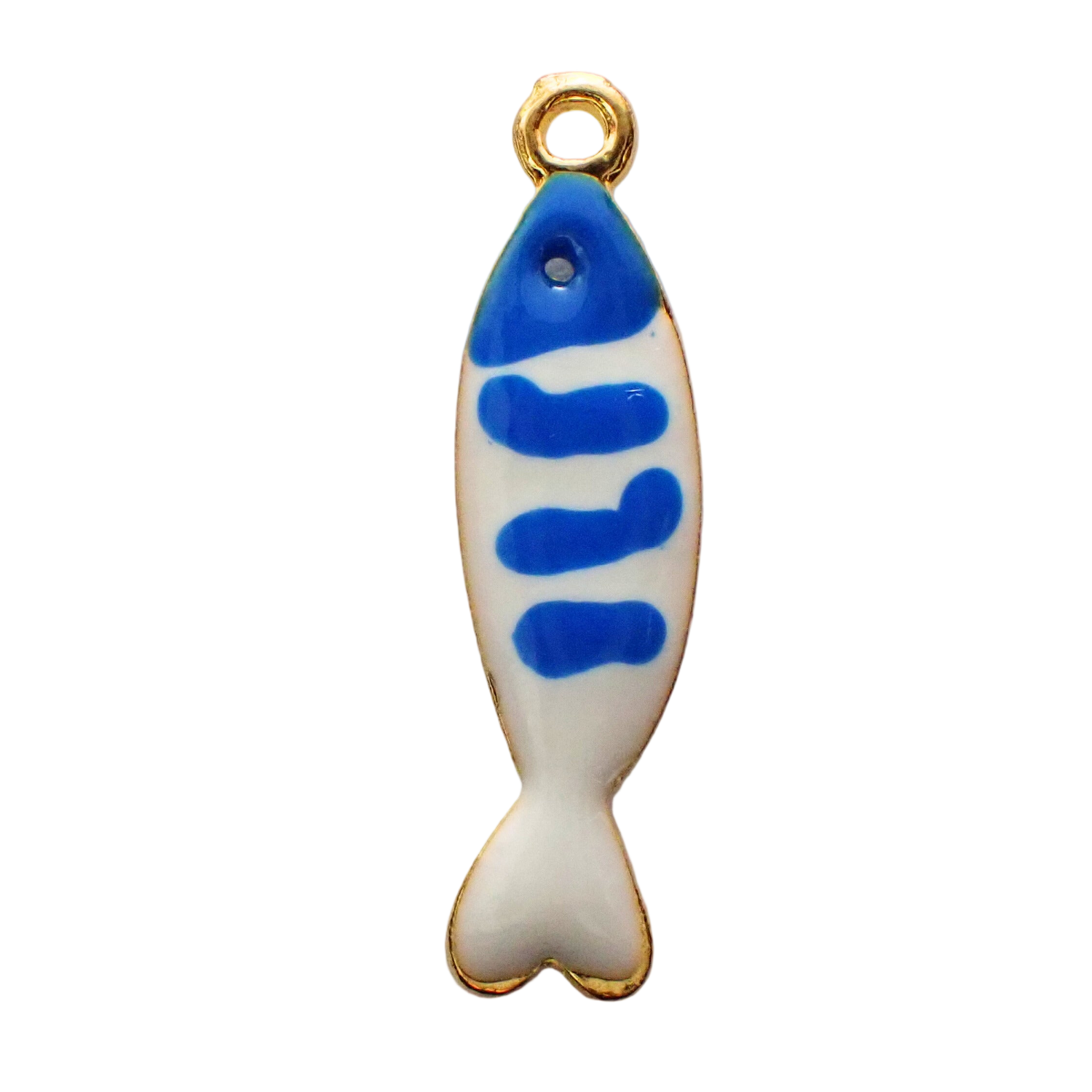 Enamel Striped Fish