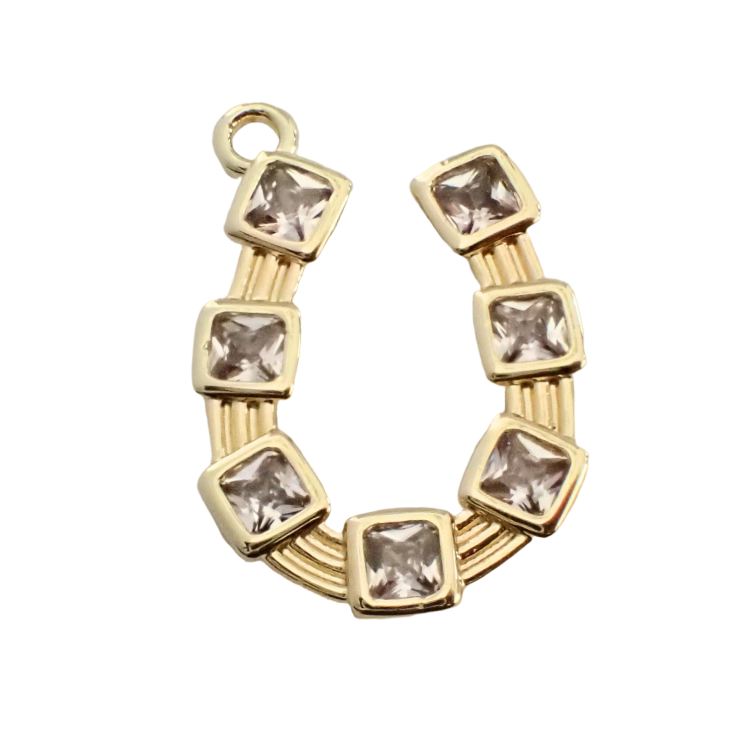 Gold U Shape Horseshoe