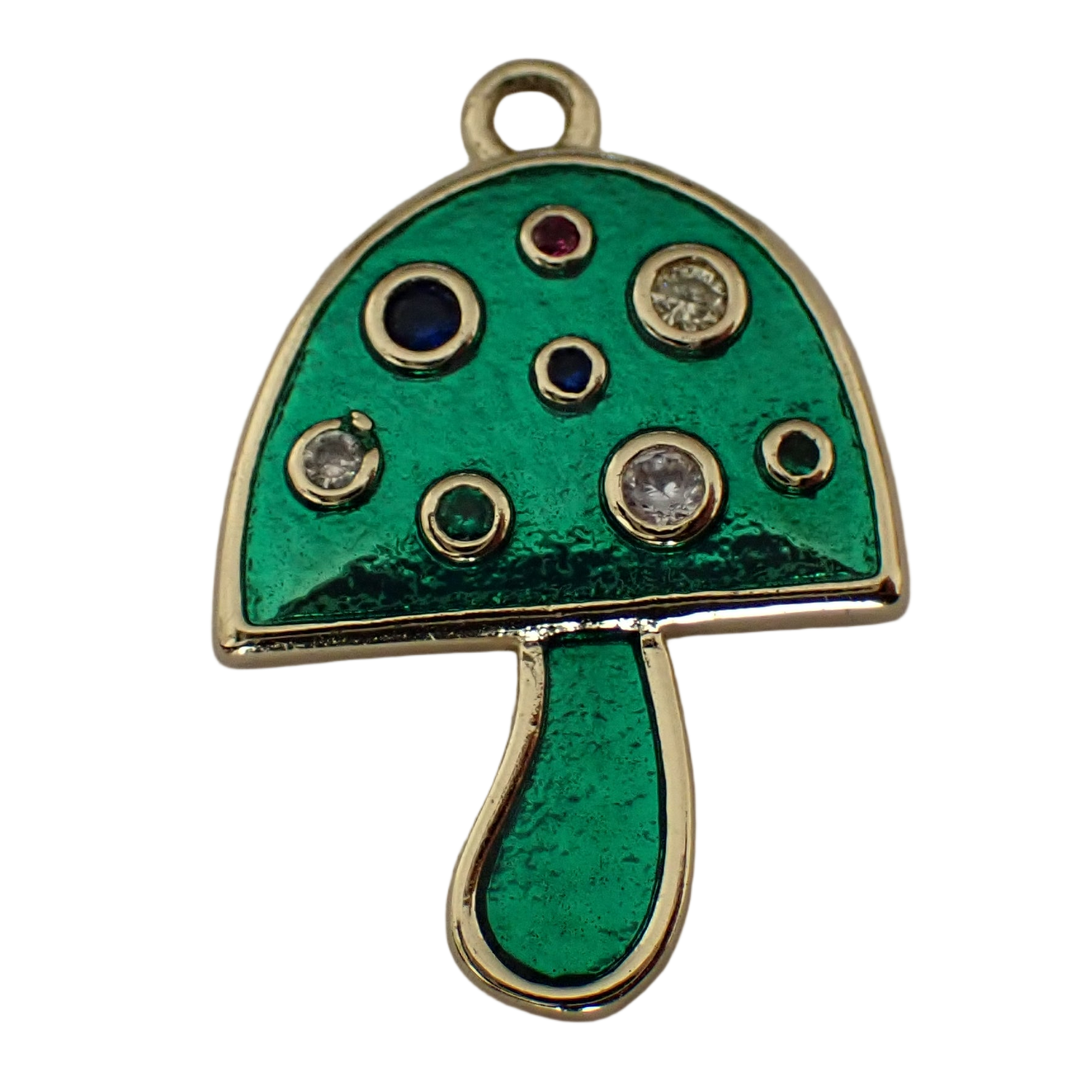 Large Enamel Mushroom