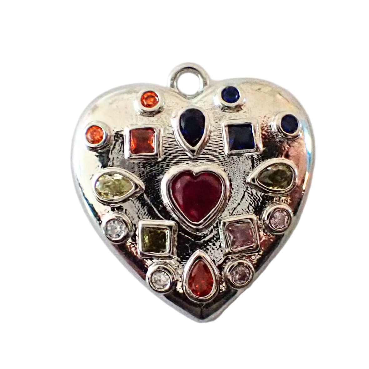 Multi Gem Flat Heart