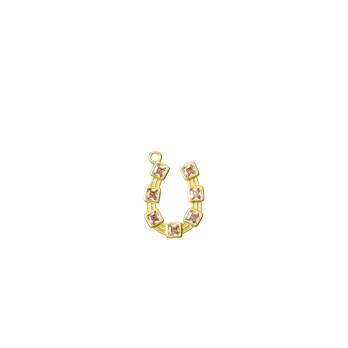 Western-Gold U Shape Horseshoe