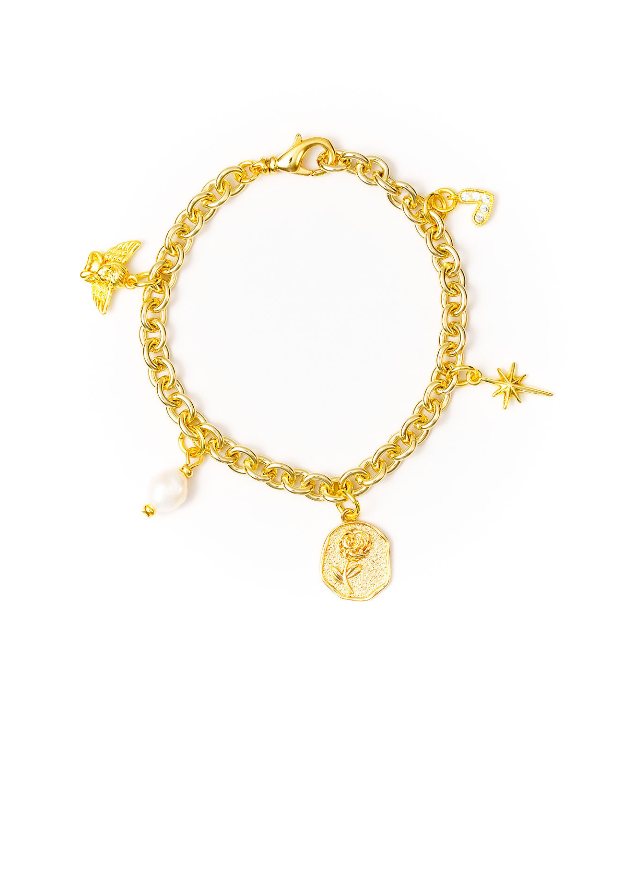 Premade - 5 Charm Celestial Bracelet