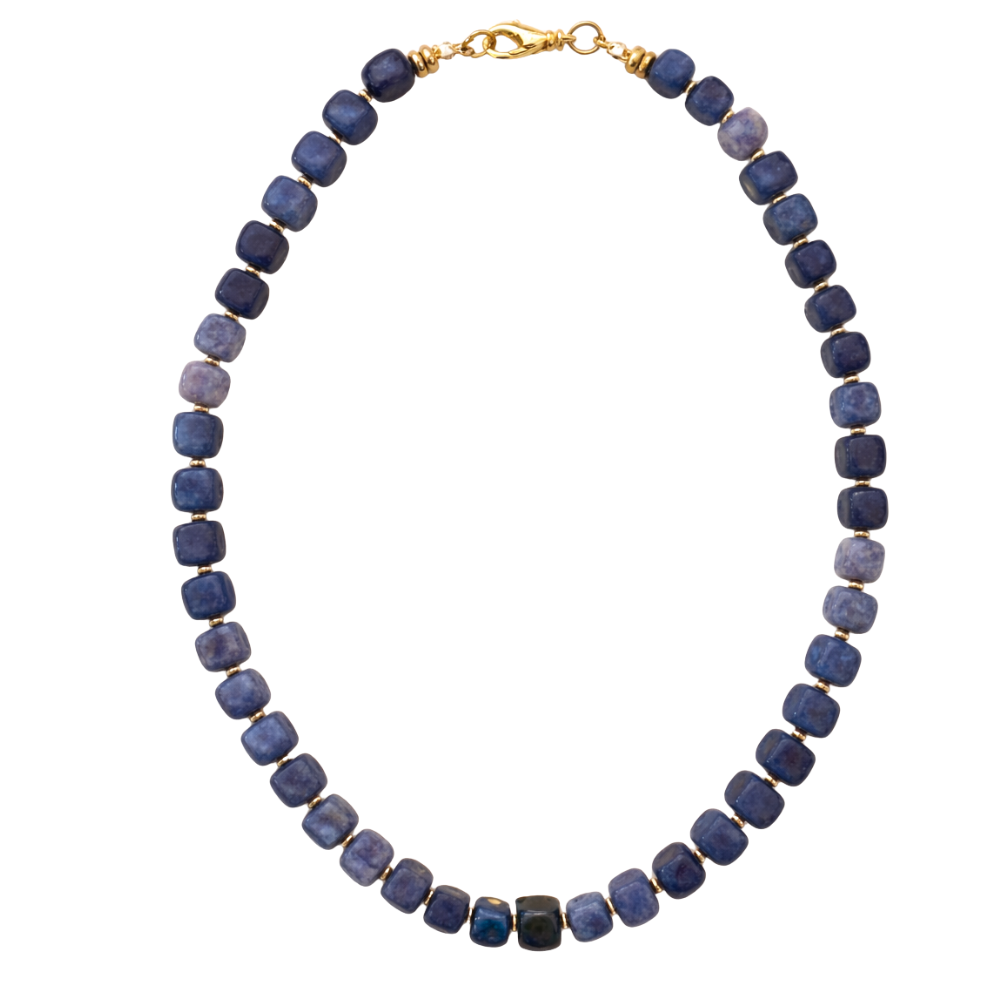Beaded - Tanzanite Stone Necklace