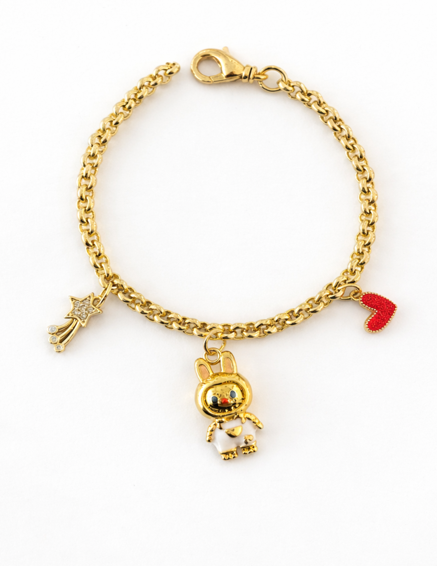 Labubu 3 Charm Bracelet