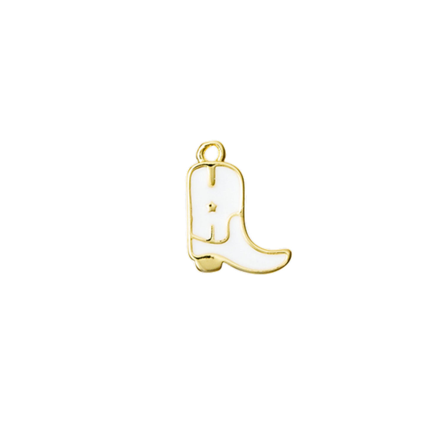 Western-Small Enamel Boot