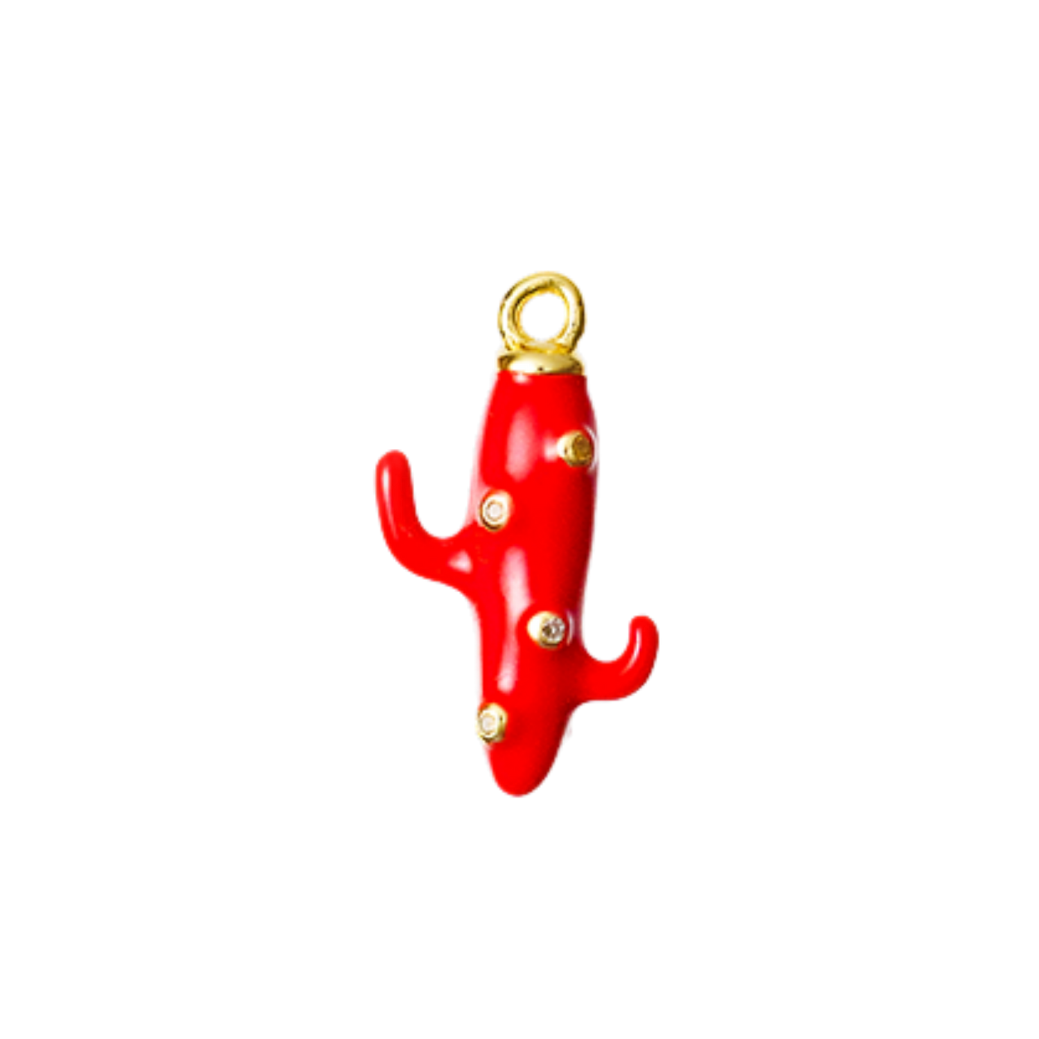 Western - Enamel Cactus