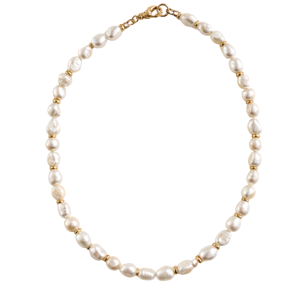 Beaded - Pearl Necklace