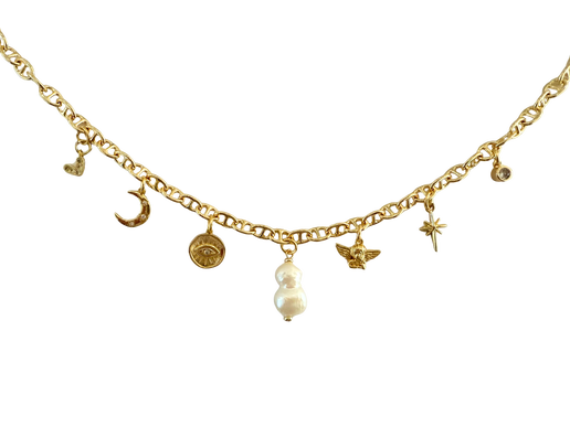 Celestial 7 Charm Necklace