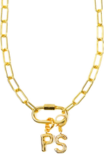 Premade-Custom Initial Carabiner Necklace
